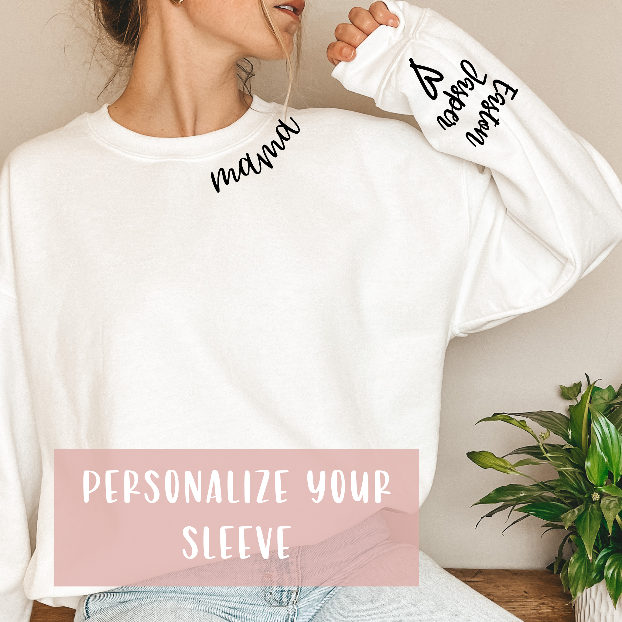 Personalized crewneck sales